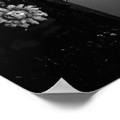 Bloed thee en rode string pop in de boom print (Hoek)