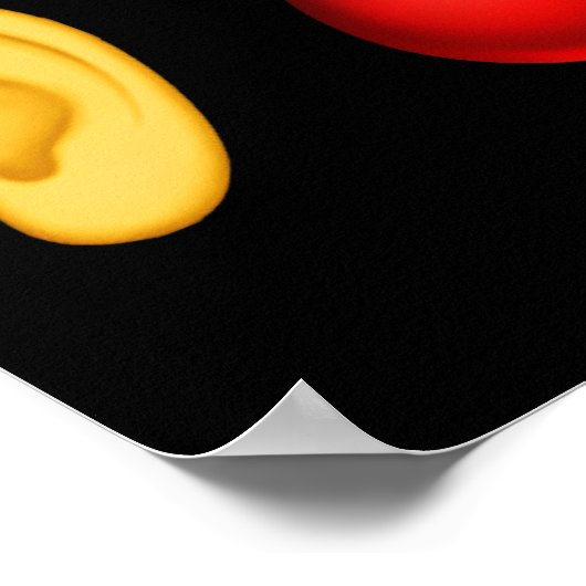 Bloed Trump 2024 Poster (Hoek)