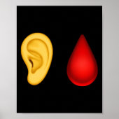 Bloed Trump 2024 Poster (Voorkant)