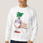 Bloed uit een omwenteling knijpen trui (Voorkant)