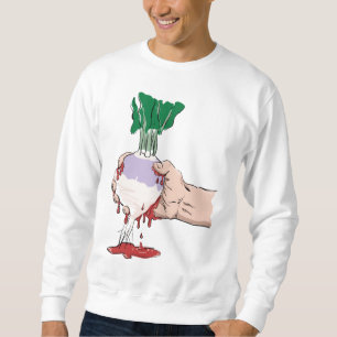 Bloed uit een omwenteling knijpen trui