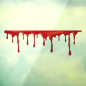 Bloed uitdrogen raamsticker (Vel 3)