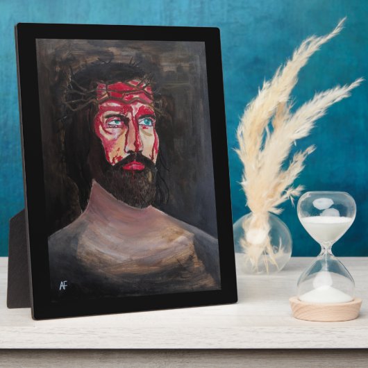 Bloed van Christus Schilderij door Alfred Fox Fotoplaat (Zijkant)