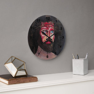 Bloed van Christus Schilderij door Alfred Fox Grote Klok