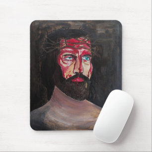 Bloed van Christus Schilderij door Alfred Fox Muismat