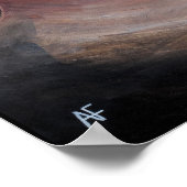 Bloed van Christus Schilderij van Alfred Fox Poster (Hoek)