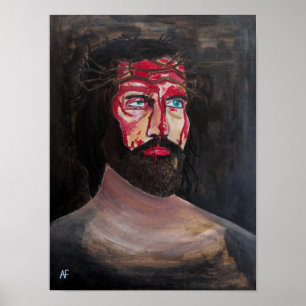 Bloed van Christus Schilderij van Alfred Fox Poster