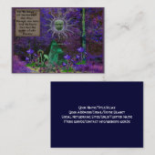 Bloed van de anciënten visitekaartje (Voorkant / Achterkant)