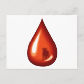 Bloed van de Lamb - Jezus Briefkaart (Voorkant)