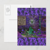 Bloed van de ouderen briefkaart (Voorkant / Achterkant)