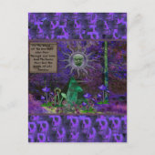 Bloed van de ouderen briefkaart (Voorkant)