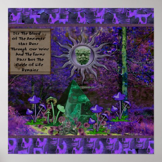 Bloed van de ouderen poster (Voorkant)