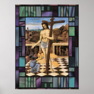 Bloed van de Verlosser Bellini Jezus Engel  Poster