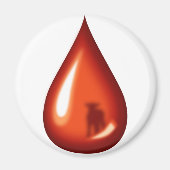 Bloed van het Lam- Jezus Magneet (Voorkant)