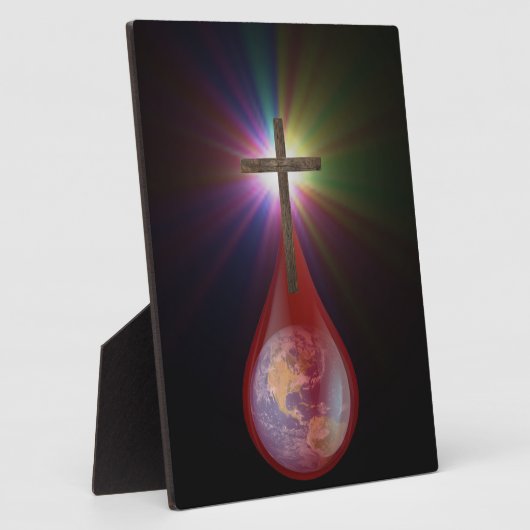 Bloed van Jezus Fotoplaat (Zijkant)