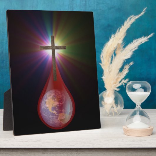 Bloed van Jezus Fotoplaat (Zijkant)