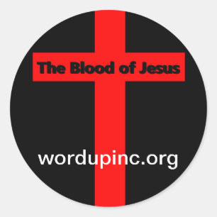 Bloed van Jezus Sticker