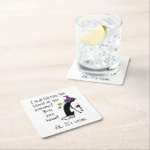 Bloed van mijn vijanden, JK wijn, zwarte kat Kartonnen Onderzetters (Insitu)