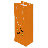 Bloed van mijn vijanden, JK wijn, zwarte kat Wijn Cadeautas (Achterkant Gekanteld)