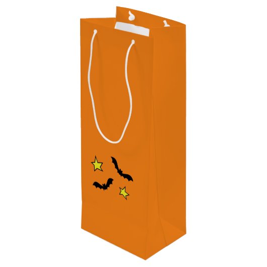 Bloed van mijn vijanden, JK wijn, zwarte kat Wijn Cadeautas (Achterkant Gekanteld)