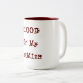 Bloed van mijn vijanden mok (Voorkant rechts)