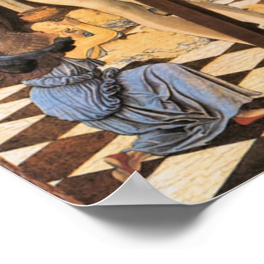 Bloed van Verlosser Bellini Jezus Angel Poster (Hoek)