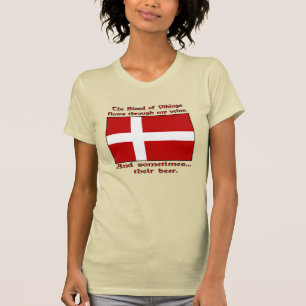 Bloed van Vikingen Stroomt Door Aderen Soms Bier T-shirt