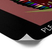 BLOED VIRGIN VAN GUADALUPE PRAY... POSTER (Hoek)