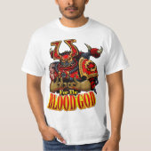 Bloed voor het Blood God Classic T-shirt (Voorkant)