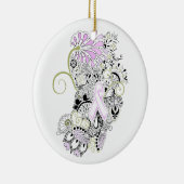 Bloed-weg-borstkanker Keramisch Ornament (Rechts)