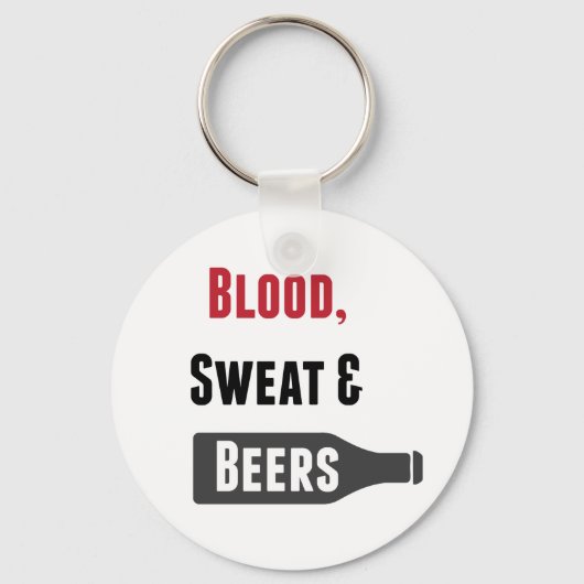 Bloed, zweet en bier sleutelhanger (Voorkant)