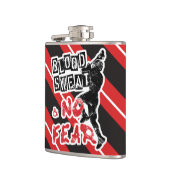 Bloed, zweet en geen angst, lacrosse heupkolf heupfles (Links)