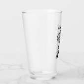 Bloed zweet en modder cyclocross glas (Rechts)