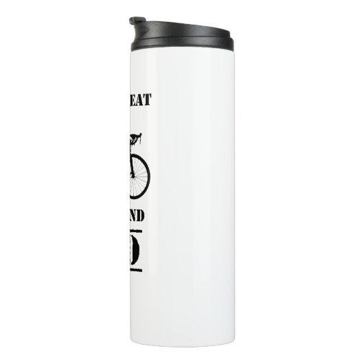 Bloed zweet en modder cyclocross thermosbeker (Geroteerd rechts)