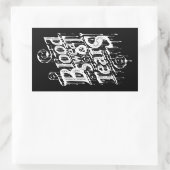Bloed, zweet en tranen - Sticker (Tas)