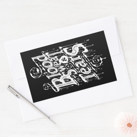 Bloed, zweet en tranen - Sticker (Envelop)