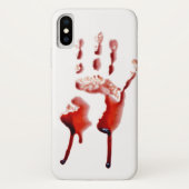 Bloedafdruk Case-Mate iPhone Case (Achterkant)