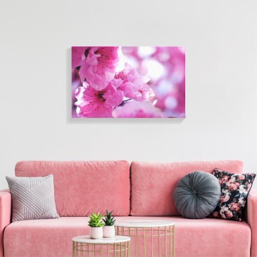 Bloedbad Blossom Canvas Afdruk (Insitu (Woonkamer))