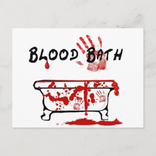 Bloedbad Briefkaart