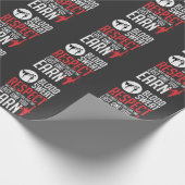 Bloedbad Respect hapkido taekwondo karate judo Cadeaupapier (Hoek)