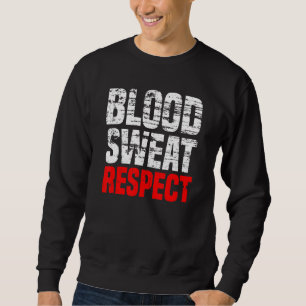 bloedbad respect voor fitness fitness sport Moti Trui