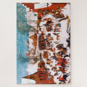 Bloedbad van de Innocent, Pieter Bruegel Legpuzzel (Verticaal)