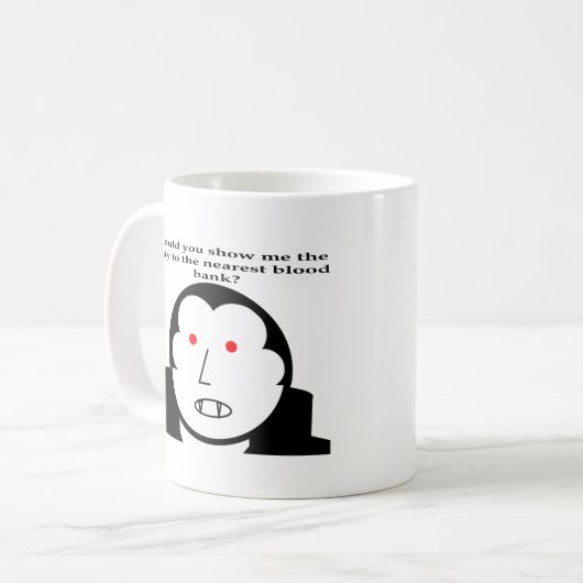 Bloedbank Koffiemok (Voorkant links)