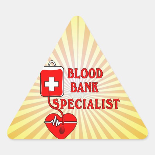 BLOEDBANK SPECIALIST STICKER (Voorkant)