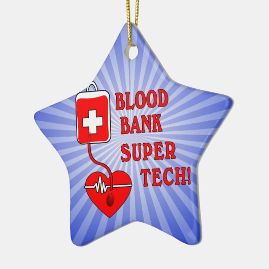 BLOEDBANK SUPER TECH KERAMISCH ORNAMENT (Links)