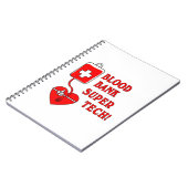 BLOEDBANK SUPER TECH NOTITIEBOEK (Linkerzijde)