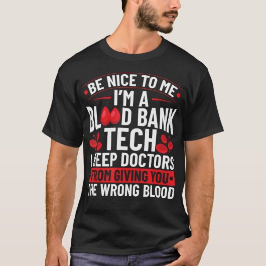 Bloedbank Tech Bloedbank Tech T-shirt (Voorkant)