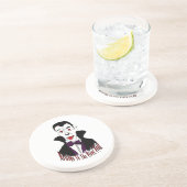 Bloedbank Zandsteen Onderzetter (Zijkant)