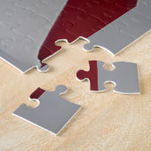 Bloedbankier op rooftocht legpuzzel (Zijkant)