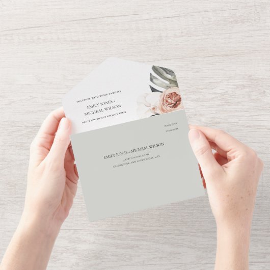 BLOEDBEDWEDING VAN DE ZWART-BLOEDBLOEDBLOEDBLOEDBL ALL IN ONE UITNODIGING (Opening)